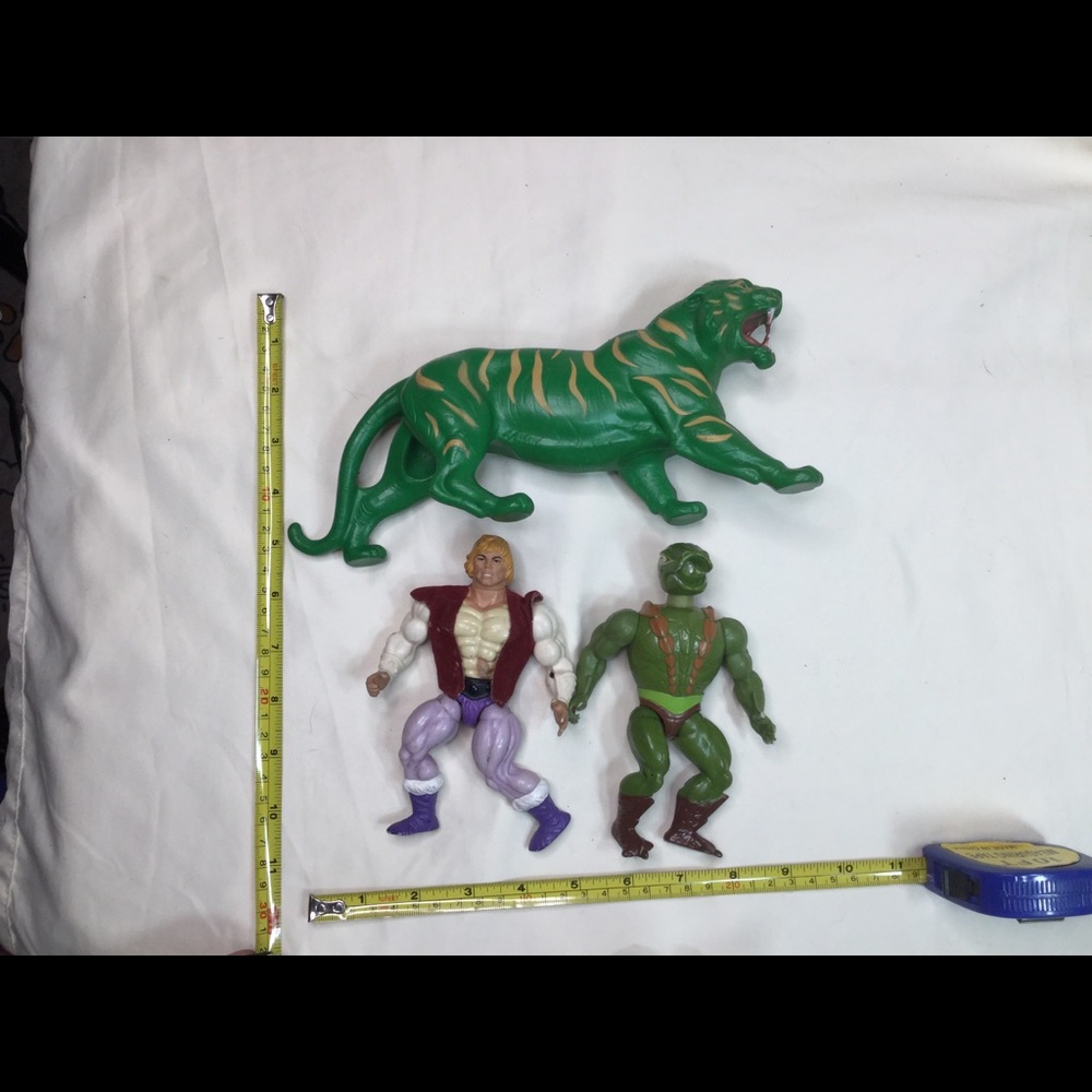 Vintage Masters of the Universe MOTU Kobra Kahn Prince Adam Battle Cat - Picture 13 of 13
